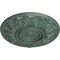Ekena Millwork Whitman Ceiling Medallion (For Canopies up to 3 3/4"), Hand-Painted Cloud Burst, 13"OD x 1 3/8"P CM13WHCBF - alternate 3